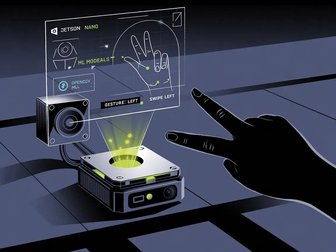 Gesture Recognition on NVIDIA Jetson Nano